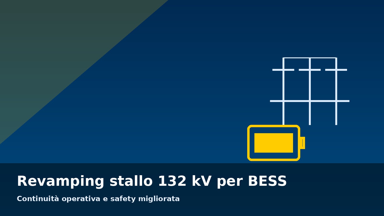 Case study BESS 132 kV