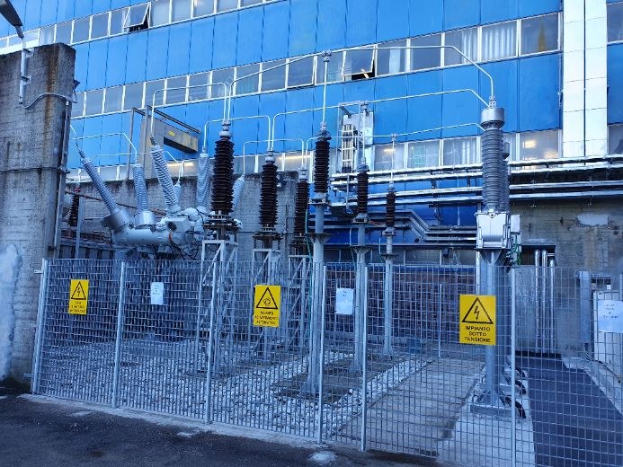 Stallo AT 132 kV – vista impianto