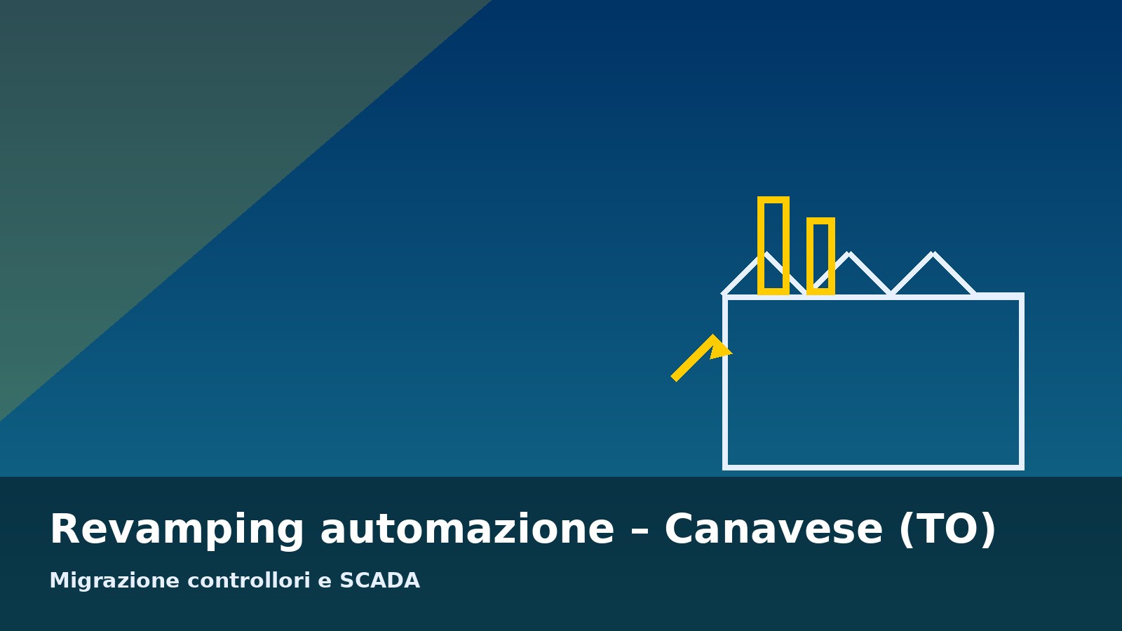 Revamping automazione Canavese